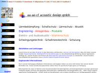 aa-ae-cf acoustic design GmbH