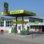AGROLA Tankstelle in Zollikofen - überdacht mit Snack Shop bei Service Center - zwei Tanksäulen