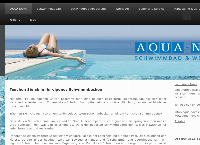 Website von AQUA-NOVA Schwimmbad & Wellness AG