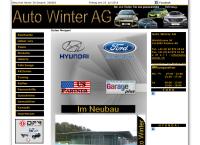 Website von Auto Winter