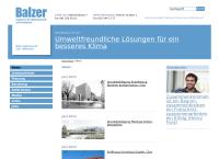 Website von Balzer Ingenieure AG