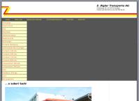 Website von E. Bigler Transporte