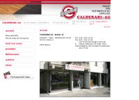 Website von Calderari AG