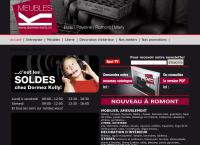 Website von Meubles Kolly Romont