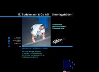 E. Bodenmann & Co AG Unterlagsböden