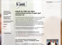 Website von Gewerbe-Treuhand Luzern