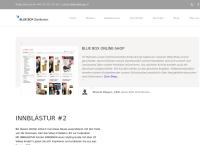 Website von BLUE BOX Distribution AG