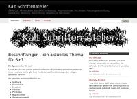 Kalt Schriften-Atelier