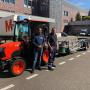 KUBOTA B2231 Traktor, mit Hydrostat, Klimaanlage für das Einkaufszentrum Schönbühl.