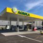 AGROLA Tankstelle in Laufen - überdacht mit mehreren Tanksäulen und Selecta Automat