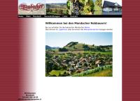 Website von Weinbaugenossenschaft Mandach