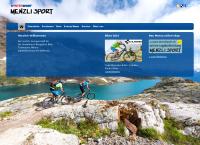 Website von Menzli Sport AG