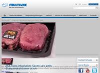 Website von Multivac Export AG
