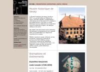 Website von Historique de Vevey