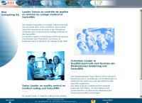 Website von Nice Computing