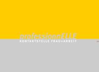 Professionnelle Kontaktstelle Frau + Arbeit