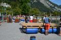 Flossbauen im Team ein Highlight in Sachen Teambildung