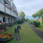 Stiftung Alters- Pflegeheim Riedacker - Wohnhuus Gantrisch seitlich  mit Bergsicht