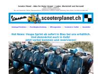 Website von Scooter Planet