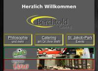 Website von Berchtold Catering AG
