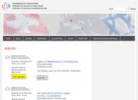 Website von Handelskammer Schweiz-Israel