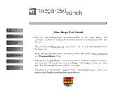 Taxi Ausbildung Zürich | Mega Taxi GmbH