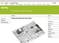 Website von Typolay AG