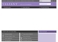 Website von Valiant Bank Gränichen