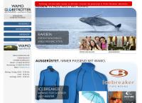Website von Wamo Globetrotter AG