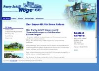 Party-Schiff Woge