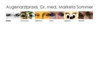 Augenarztpraxis Dr. Med. Marketa B. Sommer