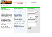 Website von Muldentaxi AG, Basel