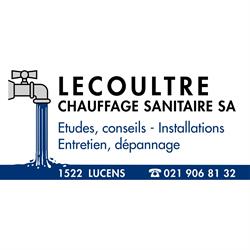 LECOULTRE CHAUFFAGE SANITAIRE SA