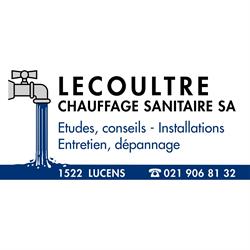 LECOULTRE CHAUFFAGE SANITAIRE SA