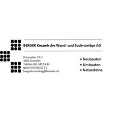 Berger Keramische Wand+Bodenbeläge AG