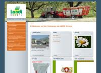 Website von LANDI Schwyz