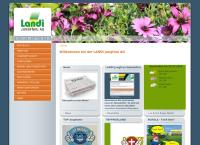 Website von LANDI Brienz