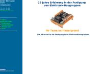 Website von Keller Electronic GmbH
