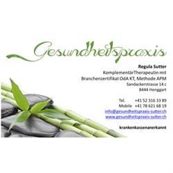 Gesundheitspraxis Regula Sutter