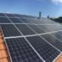 Solarstromanlage auf Ziegeldach