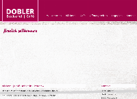 Website von Bäckerei Dobler
