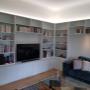 Menuiserie Luquiens - agencement salon - Coppet