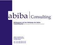 Abiba Consulting AG