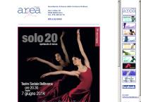 Website von Area Danza