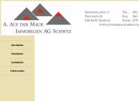 Immobilienbüro Auf der Maur A. AG