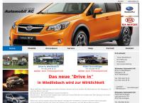 Website von Allemann Automobil AG