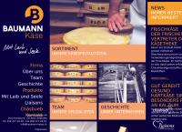 Website von Baumann Käse AG