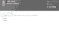 Baur SA