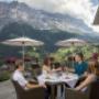 Restaurant Belvedere Grindelwald: Abendessen auf der Terrasse