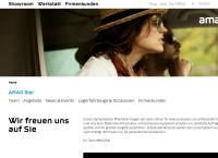 Website von Migrol Tankstelle Amag Automobil- und Motoren AG